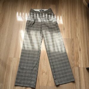 Zara plaid trouser